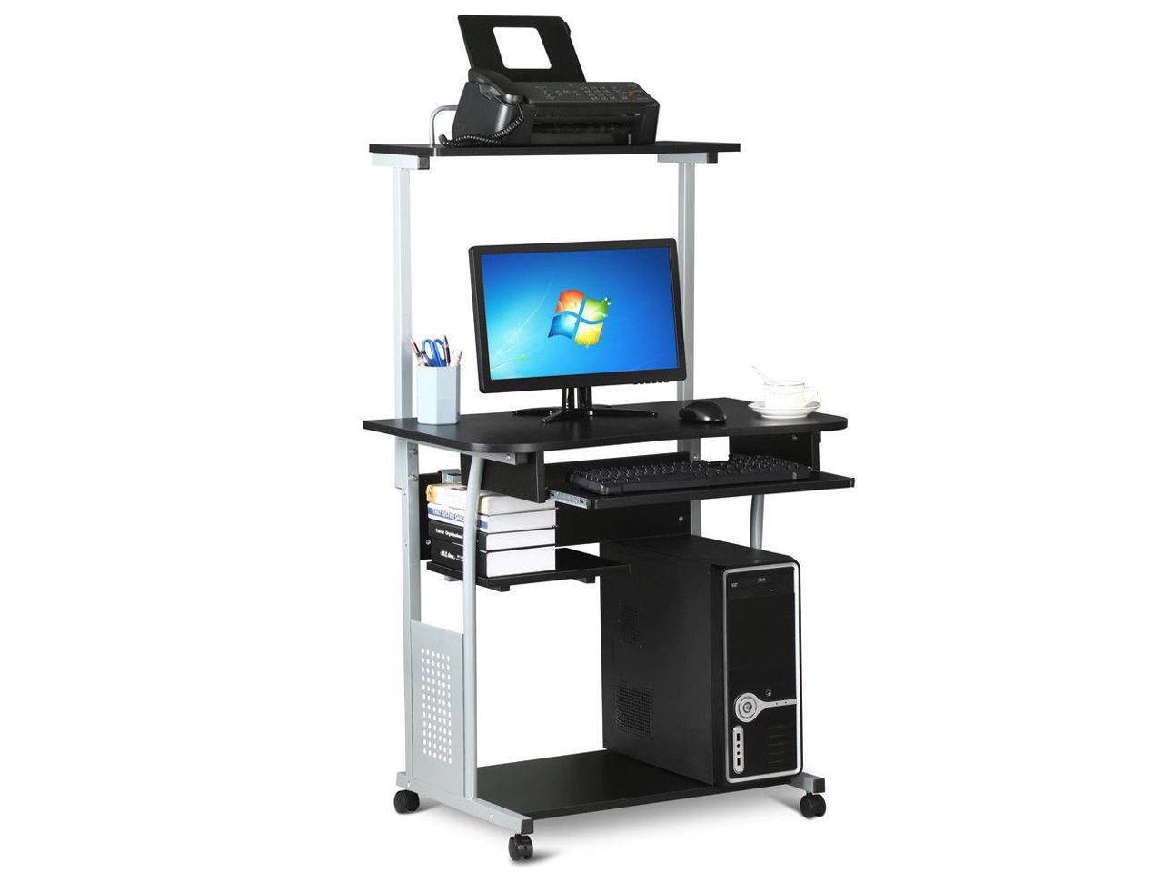 Desk Computer Table W Printer Shelf Home Office Laptop Student Desk Computer Table W Printer Shelf Home Office Laptop Student Furniture Dorm