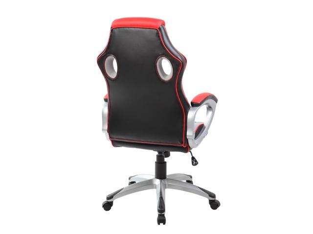 Finish Line Red High Back Pu Executive Racing Style Swivel Gaming Finish Line Red High Back Pu Executive Racing Style Swivel Gaming Chair 9292h