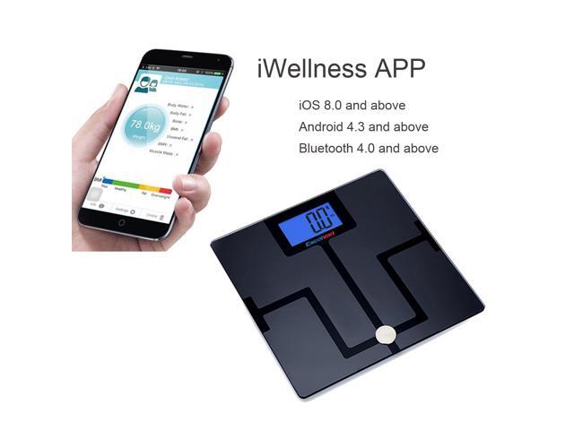 Excelvan Smart Wireless Bluetooth Digital Body Fat Scale Bathroom Excelvan Smart Wireless Bluetooth Digital Body Fat Scale Bathroom Bmi Bmr With Free App For