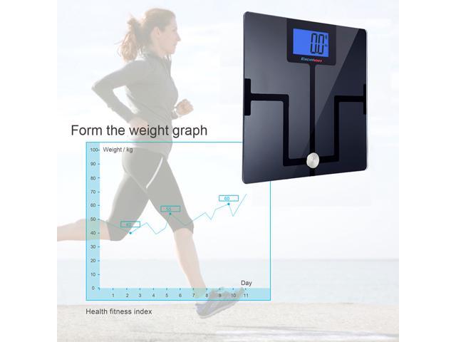 Excelvan Smart Wireless Bluetooth Digital Body Fat Scale Bathroom Excelvan Smart Wireless Bluetooth Digital Body Fat Scale Bathroom Bmi Bmr With Free App For