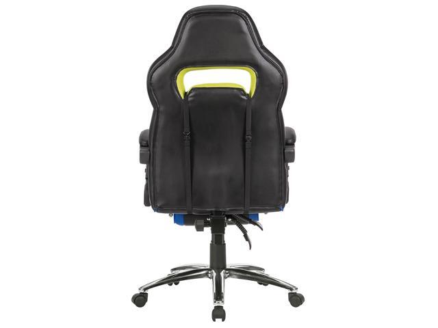 Langria Ergonomic Leather High Back Office Chair Swivel Computer Langria Ergonomic Leather High Back Office Chair Swivel Computer Gaming Executive Desk Task Blue