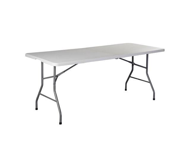 6 Folding Table Portable Plastic Indoor Outdoor Picnic Party Dining 6 Folding Table Portable Plastic Indoor Outdoor Picnic Party Dining Camp Tables