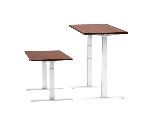 Aimezo Smartdesk Height Adjule Standing Desk Dual Motor Aimezo Smartdesk Height Adjule Standing Desk Dual Motor White Frame Cherry