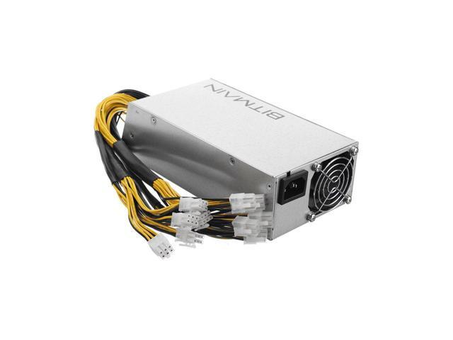 Bitmain Antminer D3/S7/S9/A3 94% Platinum 1200W+750w Power Supply 120V-240V