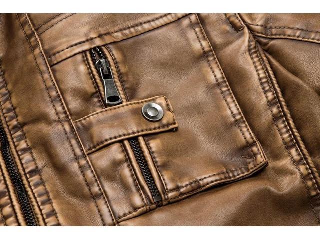 Wantdo Men S Vintage Stand Collar Faux Leather Jacket Neweggflash Com Wantdo Men S Vintage Stand Collar Faux Leather Jacket