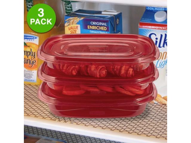 Rubbermaid Set Of 3 Takealongs 4 Cup Bpa Free Food Storage