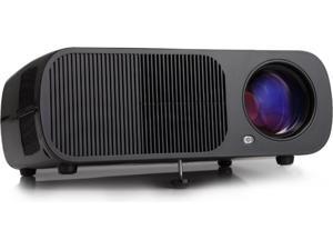 iRULU BL20 LED Portable Video Projector Home Theater - Black (VGA, USB, AV, HDMI)