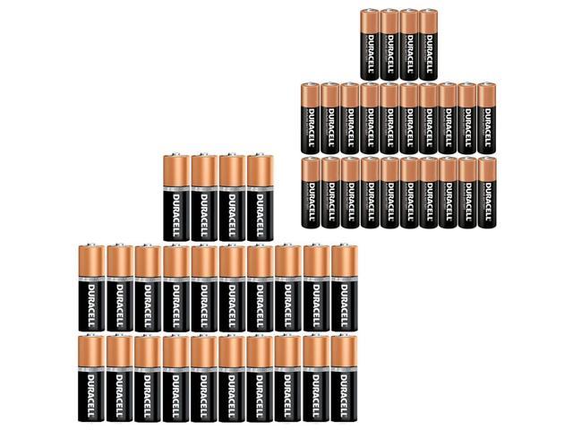 Duracell 24 AA & 24 AAA Pack Duralock Long Lasting Copper Top Alkaline Batteries Exp 2024/2025