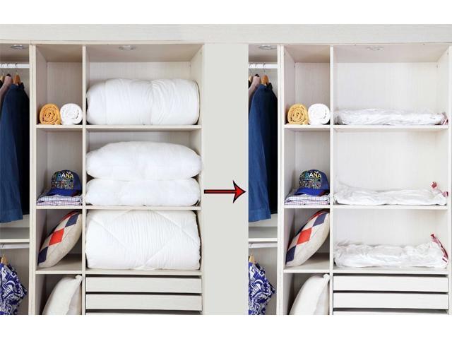 Storagemaniac 3 Pack Space Saver Vacuum Seal Storage Bags Extra Storagemaniac 3 Pack Space Saver Vacuum Seal Storage Bags Extra Large Size