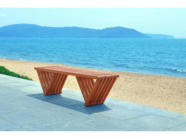 Eco Friendly 5 Foot Outdoor Hardwood Garden Bench Neweggflash Com Eco Friendly 5 Foot Outdoor Hardwood Garden Bench