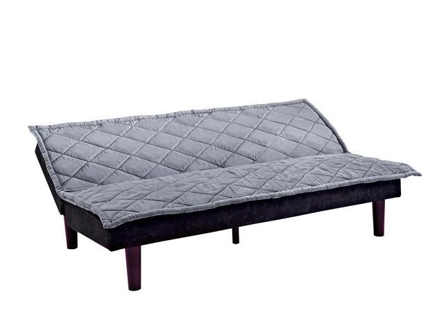 Dhp Pillowtop Sofa Sleeper Couch Futon With Premium Microfiber Dhp Pillowtop Sofa Sleeper Couch Futon With Premium Microfiber Upholstery Removable Cover