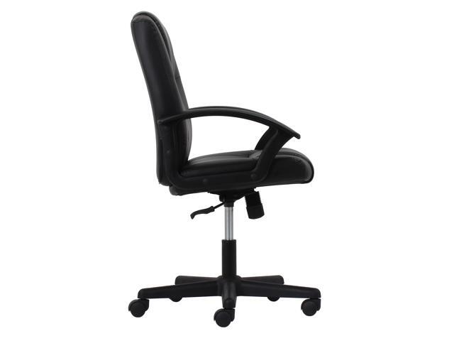 Ofm Ess 6000 Essentials Ergonomic Leather Executive Office Chair Ofm Ess 6000 Essentials Ergonomic Leather Executive Office Chair With Arms Black Oem